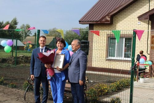 В Слободе Черемуховой открылось новое здание исполкома