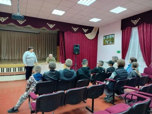 Встреча с участником СВО в Ленинском СДК