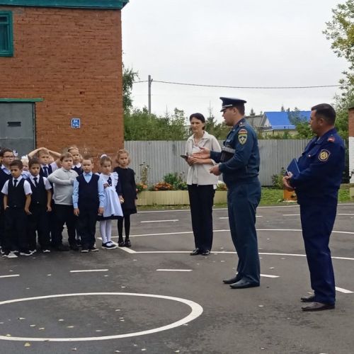 Уроки безопасности от огнеборцев