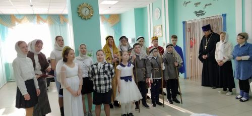 Воскресная школа выступила с концертом в Новошешминском доме-интернате