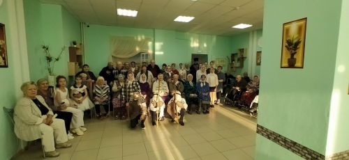 Воскресная школа выступила с концертом в Новошешминском доме-интернате