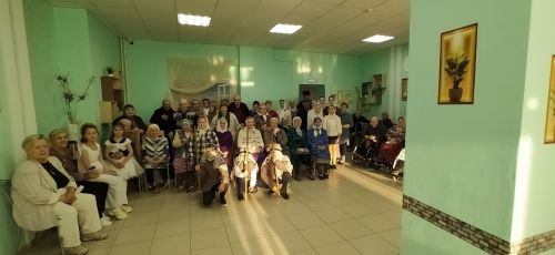 Воскресная школа выступила с концертом в Новошешминском доме-интернате