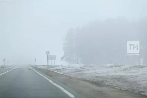 На Татарстан надвигается сильный снегопад с ухудшением видимости