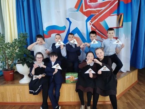 Новошешминская начальная школа приняла участие в акции «Письмо солдату»