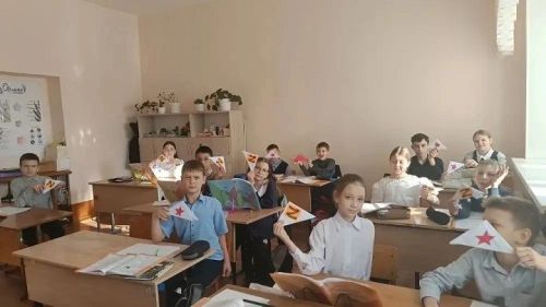 Новошешминская начальная школа приняла участие в акции «Письмо солдату»