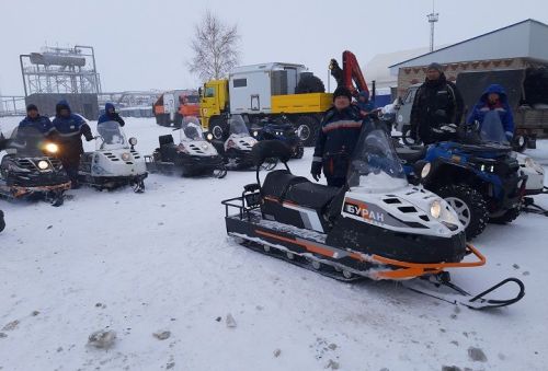 В АО «Шешмаойл» прошел годовой техосмотр снегоходов и вездеходов
