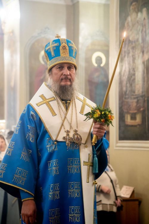 Епископ Пахомий поздравляет православных  новошешминцев со Сретением Господним