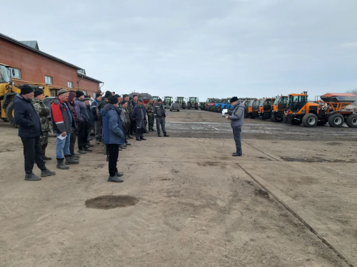 В ООО «Агрораздолье» успешно прошел годовой технический осмотр самоходной техники