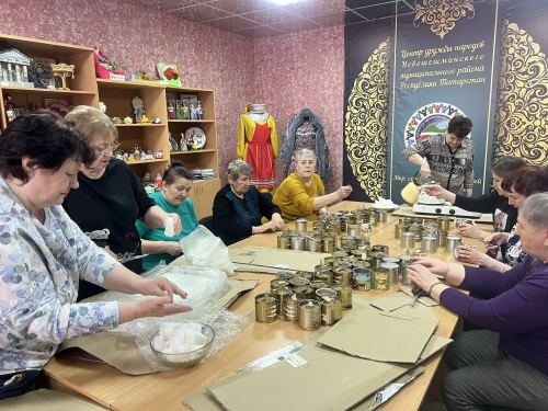 Тепло родного дома — нашим защитникам!