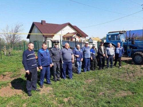 В районе завершили технический осмотр частных тракторов
