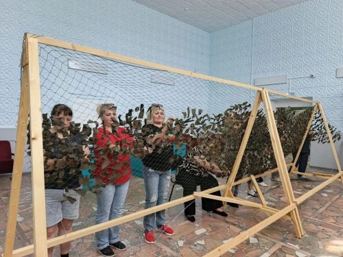 Патриотической акции «Плетём для наших»