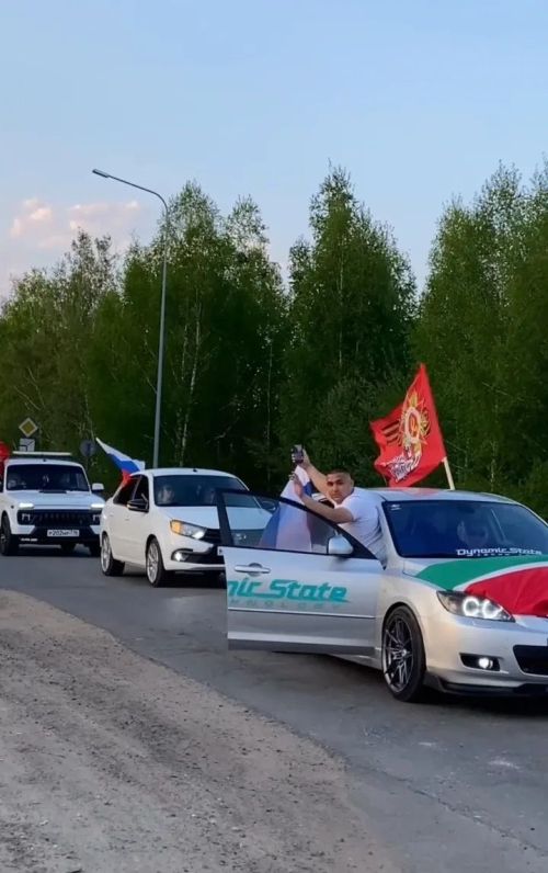Вечная память героям: в Новошешминском районе прошел автопробег в честь 81-й годовщины Победы