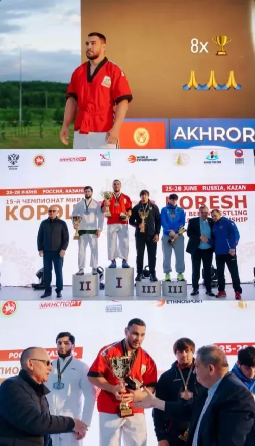 Наш земляк Булат Мусин вновь стал чемпионом мира