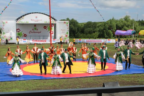Сабантуй в Новошешминске (фоторепортаж)