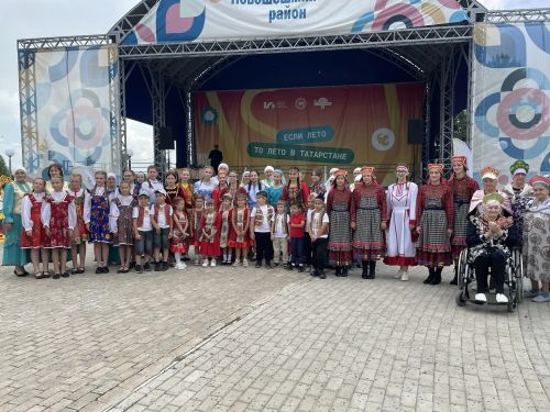 В Новошешминском парке культуры прошёл праздник День дружбы народов
