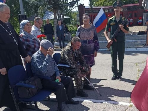 Новошешминцы проводили в последний путь своего земляка — Полякова Алексея Александровича