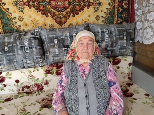 Труженица тыла живёт с верой в добро