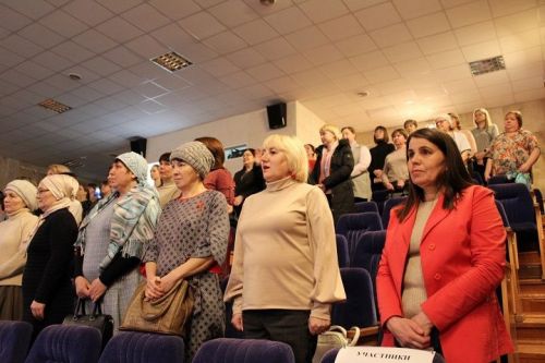 В Новошешминском РДК прошла торжественная церемония открытия Года учителя и наставника в России и Года национальных культур в Татарстане (фоторепортаж)
