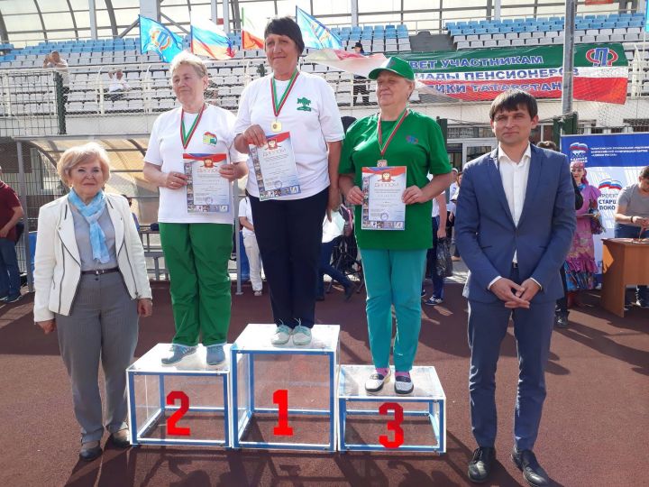 Новошешминка Екатерина Бочарова стала призером спартакиады «Третий возраст»