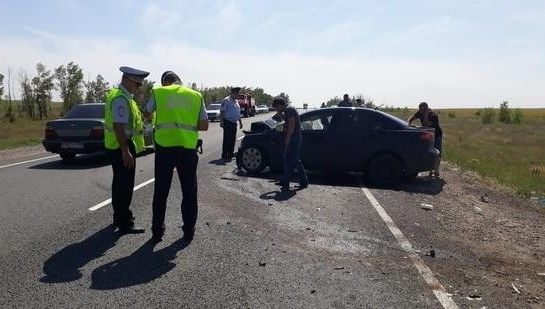 Четыре человека погибли при столкновении авто на трассе Казань — Оренбург — Акбулак
