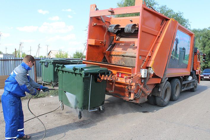 В Новошешминском районе мусорные контейнеры теперь всегда будут чистыми