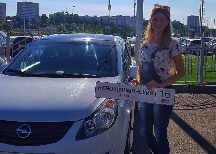 Победительница конкурса "Автоледи" из Новошешминска заняла 19 место в Республике