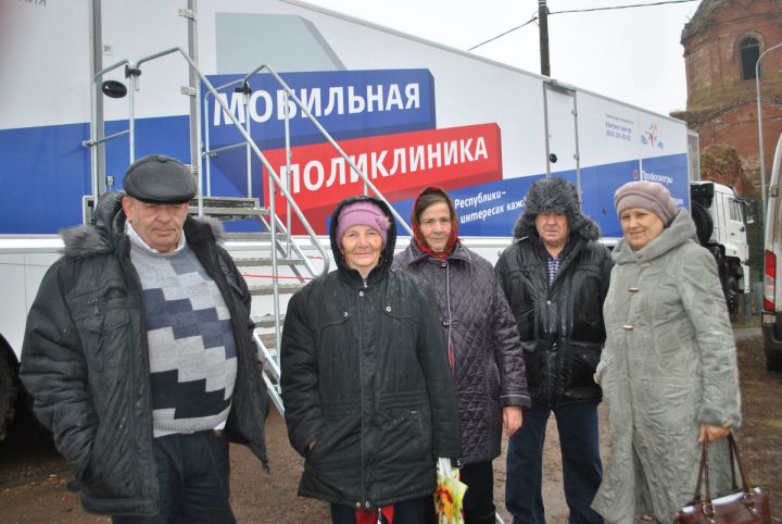 В Новошешминск прибыл автопоезд здоровья