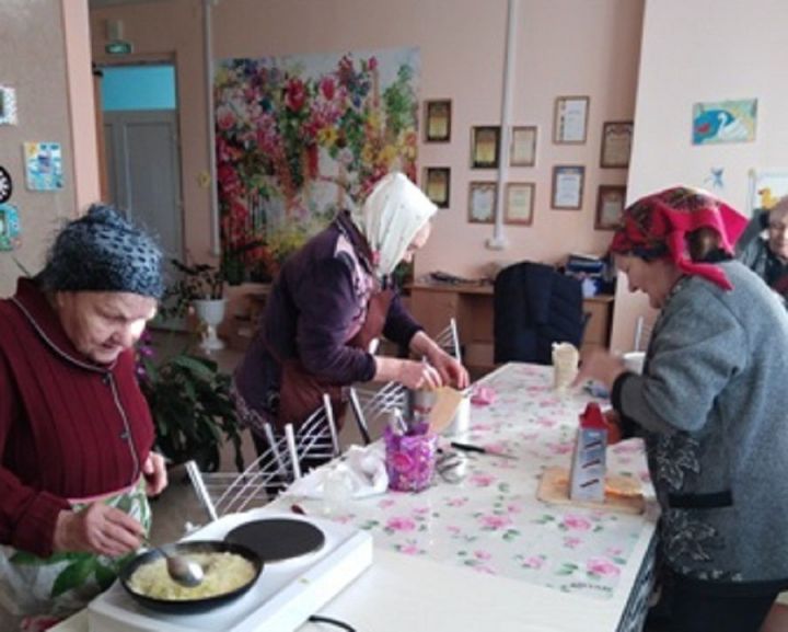 День матери в Новошешминском доме престарелых