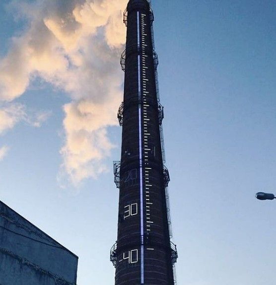 Термометр гигантского размера заработал в Татарстане