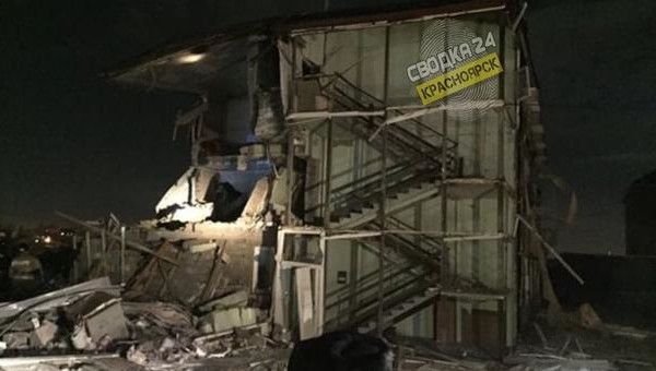 В красноярском жилом доме прогремел взрыв
