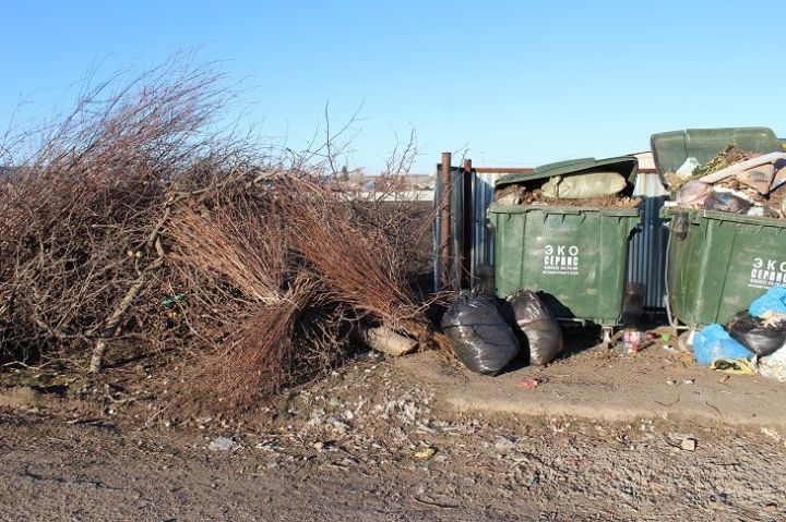 Крупногабаритный мусор – на полигон