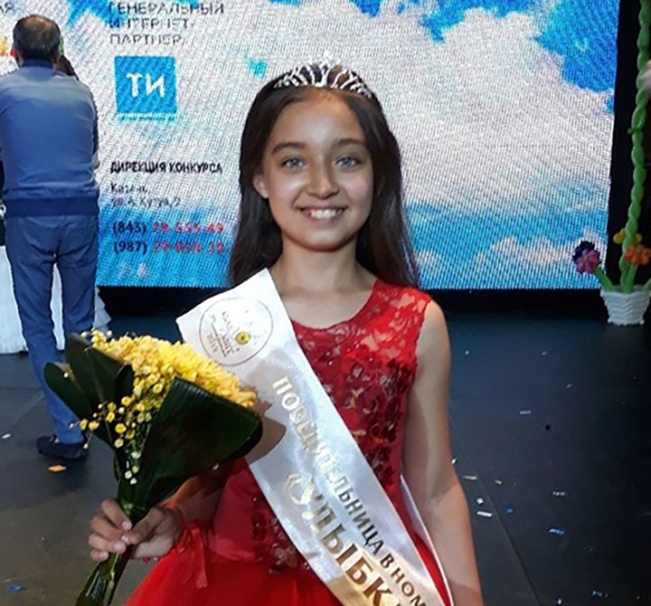 «Мисс Улыбка» в конкурсе  «Мини-мисс Татарстан 2019»  стала Амира Зарубина из села Утяшкино