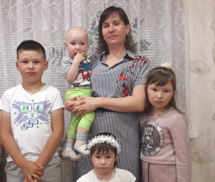Супруги Насыровы из Новошешминска воспитывают 4 детей