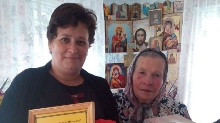 10 сентября встретила свой 80-летний юбилей жительница д. Андреевка Ерундова Тамара Ивановна