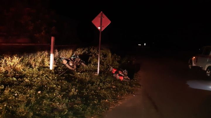 В Татарстане три подростка разбились на мотоциклах