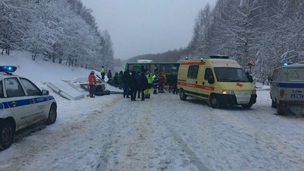 Число пострадавших в ДТП с автобусом в Пермском крае достигло 15
