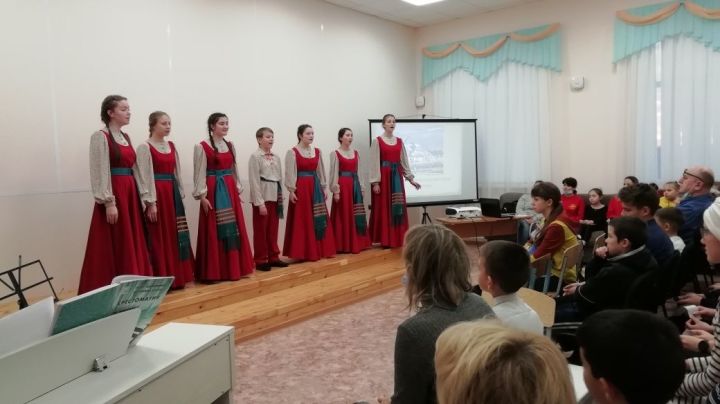 В Новошешминской детской школе искусств прошли уроки «Музыкальный Татарстан» и  «Музыкальная Казань»