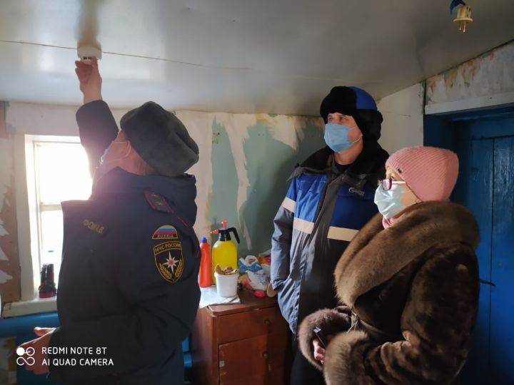 В декаду инвалидов в Новошешминском районе установили 180 пожарных извещателей