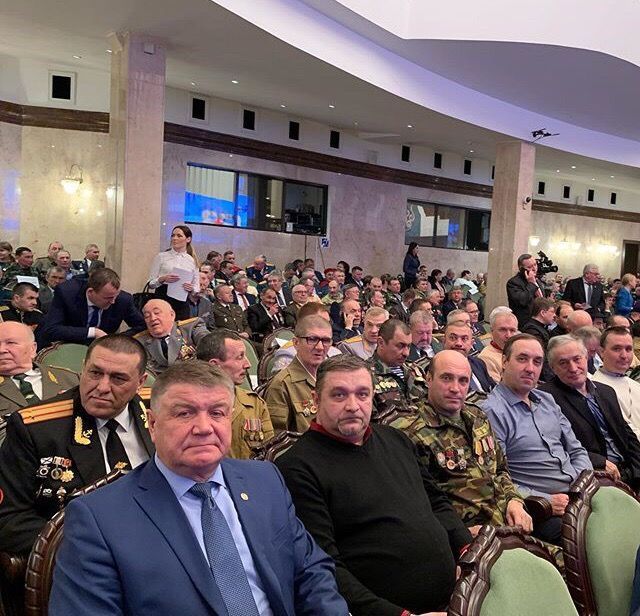 На торжественном мероприятии к Дню защитника Отечества в Казани приняла участие делегация Новошешминского района