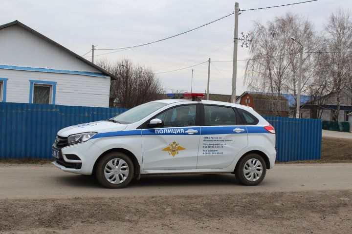 В Новошешминске сотрудники полиции используют громкоговорители для информирования населения