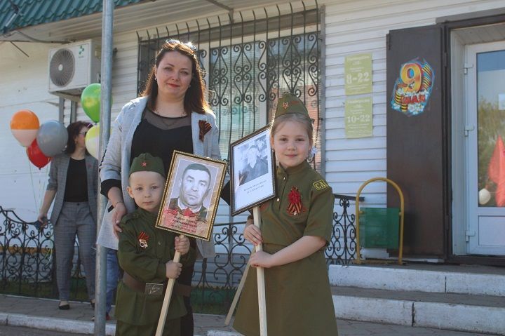 В Новошешминске «Бессмертный полк»  начинает свое шествие