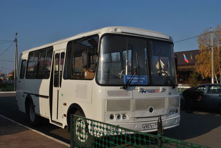 В Новошешминском районе увеличилось количество автобусных рейсов