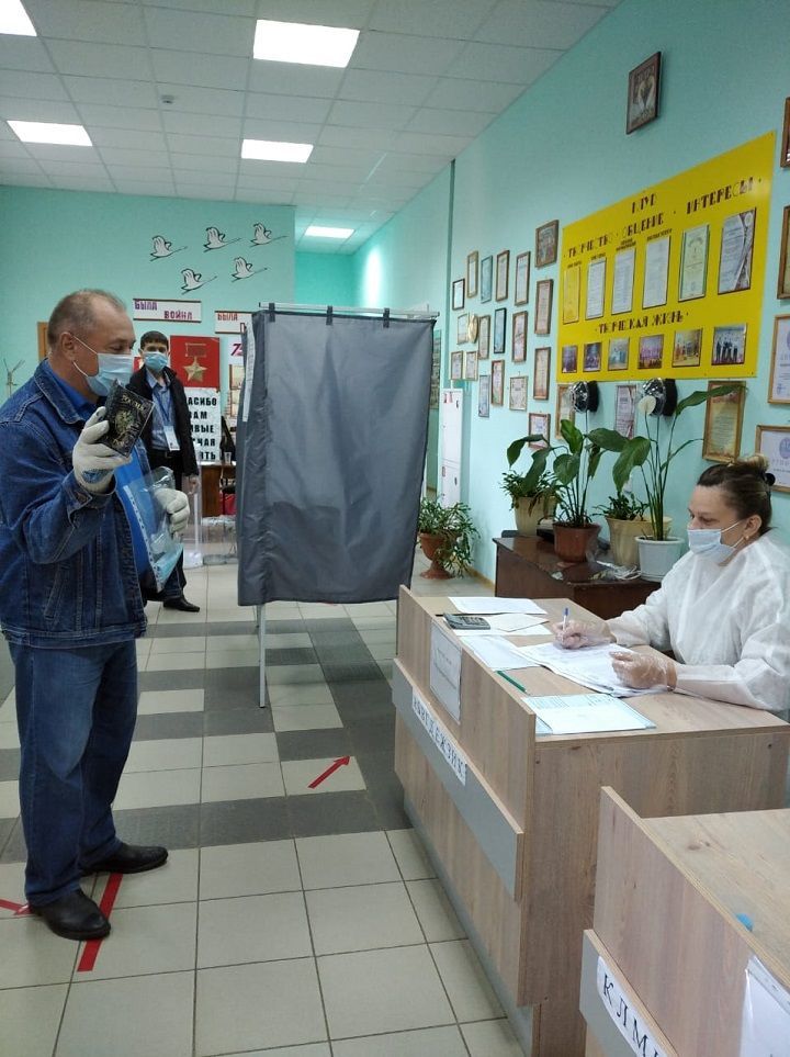 С 8 часов утра новошешминские избирательные участки открылись для единого дня голосования