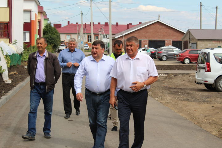 Министр транспорта и дорожного хозяйства Татарстана посетил Новошешминский район