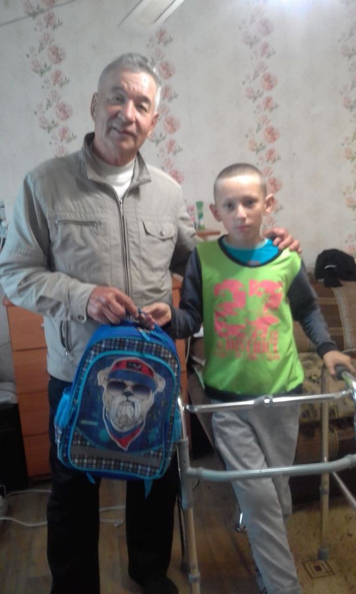 Ветераны Новошешминского ОМВД приняли участие в благотворительной акции «Помоги собраться в школу»