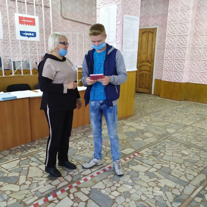 В Новошешминском районе впервые голосуют 29 молодых избирателей