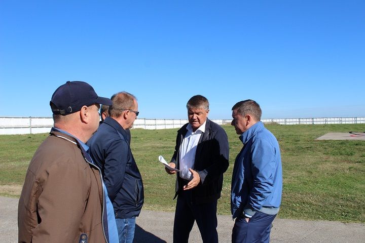 Татарстан авыл хуҗалыгы министры эш визиты белән Яңа Чишмә районында булды