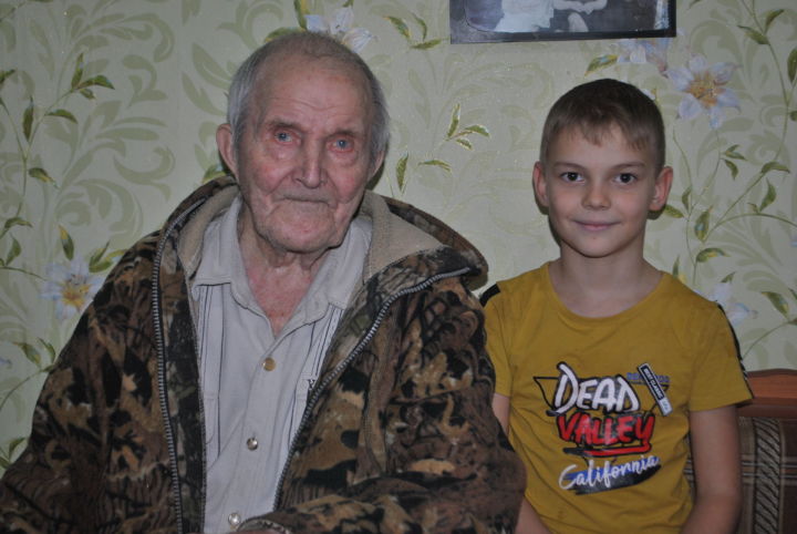 Труженику тыла Дорогину Николаю Егоровичу  из Слободы Черемуховой исполнилось 90 лет