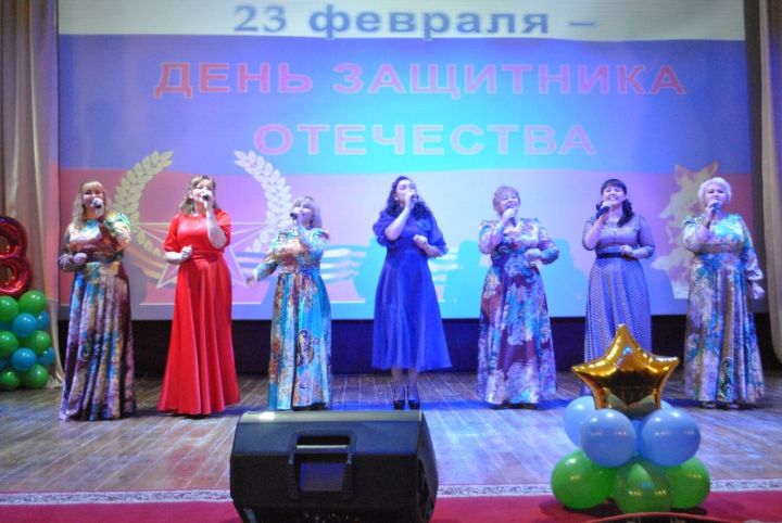 В Новошешминском РДК состоялся праздничный концерт «Защитники Отечества – верные сыны»
