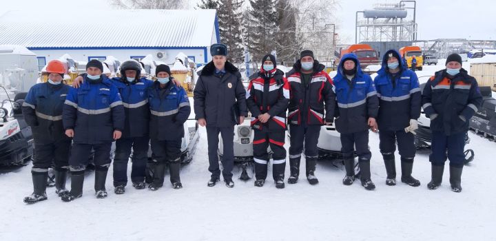 3 марта прошел технический осмотр служебных снегоходов в АО «Шешмаойл»